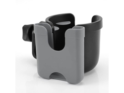 Portavasos Universal 2 En 1 Con Soporte Para Teléfono Móvil Para Cochecitos, Bicicletas Y Más.