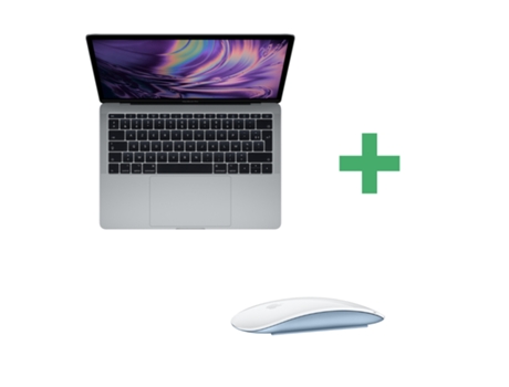 MacBook Pro Retina 13 Space Grey (2017) Magic mouse Blue (Recondicionado Sinais de Uso - RAM: 8GB - 256GB)
