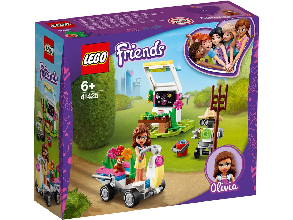 LEGO Friends: Jardim de Flores da Olivia (Idade Mínima: ‍6 - 87 Peças)