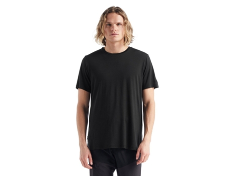 Camiseta de Hombre ICEBREAKER Sphere Ii Merino Negro (XL)