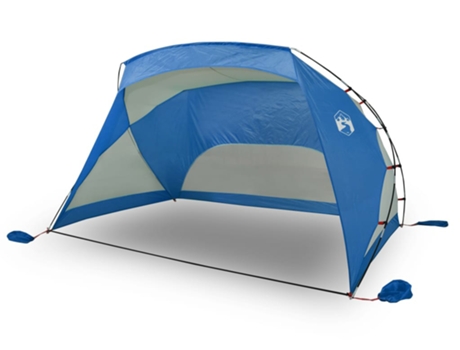 Tienda de playa 185T poliéster azul celeste VIDAXL (274x178x170/148 cm)