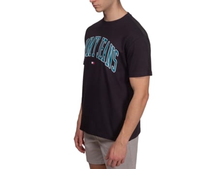 Camiseta de Hombre TOMMY JEANS Negro (S)