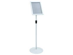 Maison Exclusive - Soporte De Cartel Pedestal Plateado 33 X 33 X 123 Cm