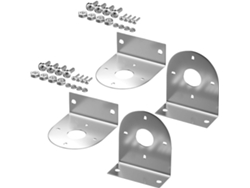 Soporte De Montaje Led De Acero Inoxidable Con Diseño De Sandía, Juego De 2 Soportes En Forma De L.