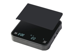 Mini Báscula Electrónica Inteligente Multifuncional (negra) Para Café De Goteo Manual Y Báscula De Cocina