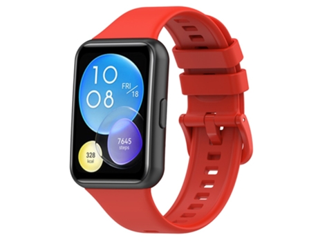 Correa de Silicona para Huawei Watch Fit 2/Fit 2 Active/Classic/Elegant - tinto