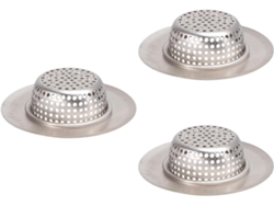 Juego De 3 Filtros Para Desagüe De Fregadero - Filtros Antiobstrucción Para Desagües De Cocina Y Baño