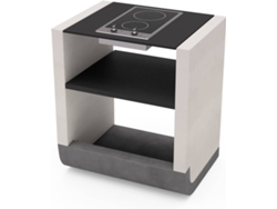 Modulo con Placa a Gas TUOZI Sud (Blanco, Gris, Negro - 81x60x90cm)