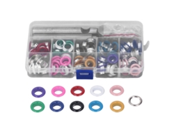 Kit De Ojales Metálicos De Hierro De 10 Mm Duraderos Con Herramientas Para Zapatos, Bolsos Y Ropa.
