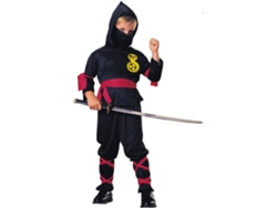 Disfraz de Niño DISFRAZZES Ninja Negro (Talla: 8 a 10 años)