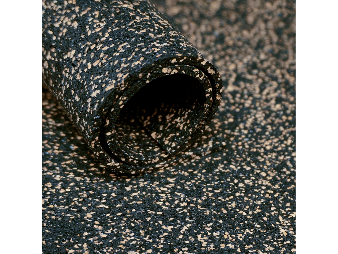 Subsuelo de corcho de goma - Rollo de 12 m2 - Espesor 3 mm