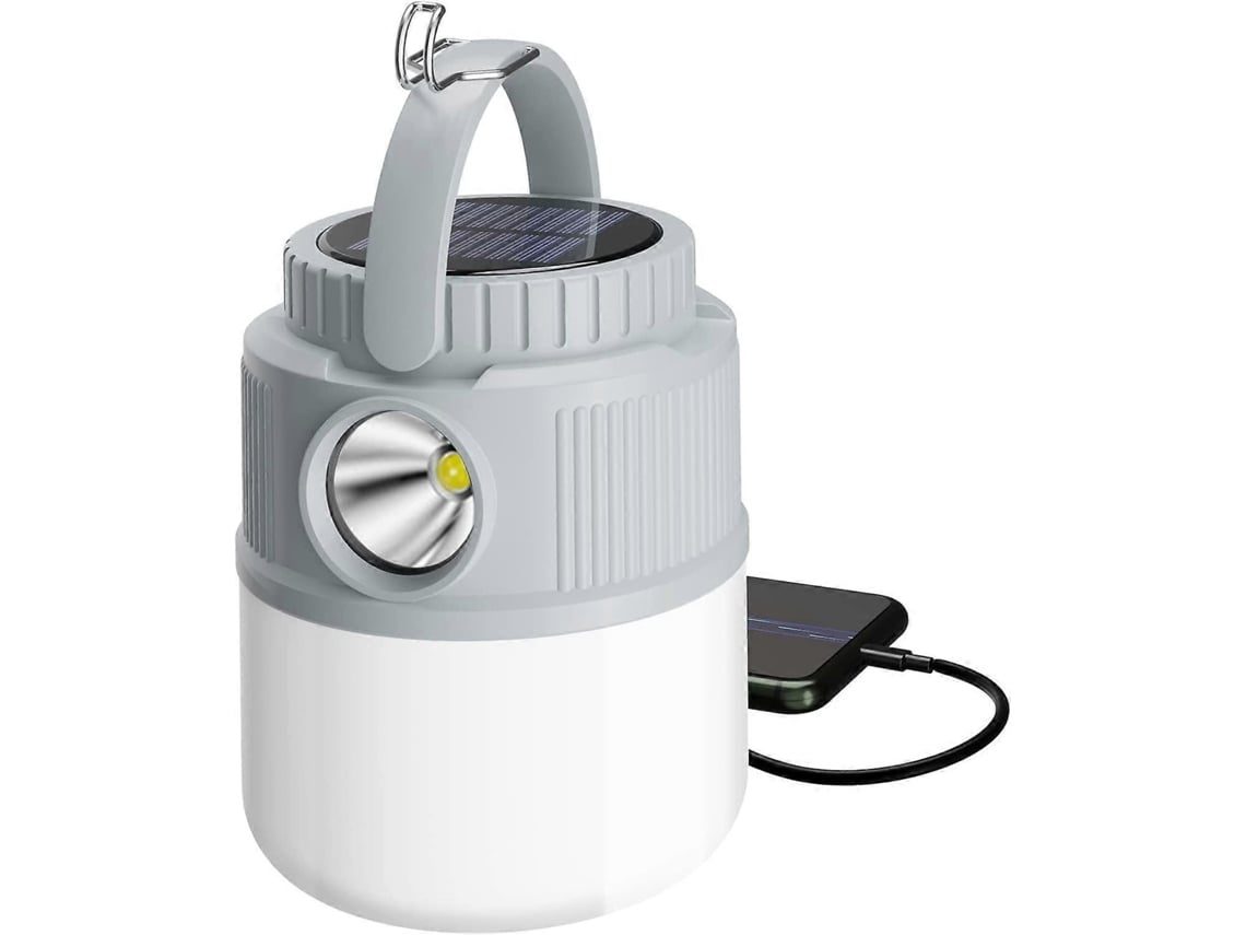 Omni-lâmpada De Camping Recarregável Led Portátil Com 4 Modos De Iluminação 4000mah Para Exteriores E Power Bank