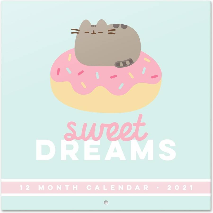 Calendario OFIURIA Pusheen Foodie Collection (2021 - 30 x 30 cm)