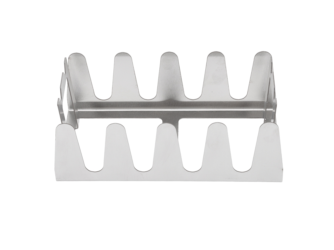 Parrilla Portátil Multifuncional De Acero Inoxidable Para Barbacoa, Ideal Para Costillas Y Acampada. 19,5 X 9,8 X 7,6 Cm.