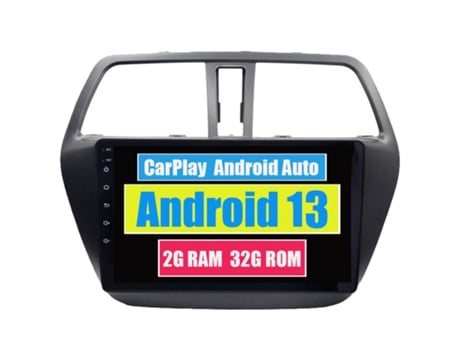 Autoradio Multimedia ROVERONE para Suzuki SX4 2 S-Cross 2012 - 2016 CarPlay Android Coche Radio Bluetooth Navegación