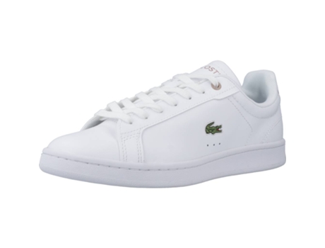 Zapatos de Mujer LACOSTE Carnaby Evo Tecido Blanco (40)