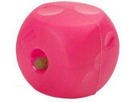 Juguete KRUUSE Kruuse Snack Dispenser Buster Soft Cube Rosa (10-12 cm)