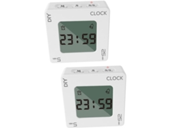 Reloj Despertador: Este Despertador Está Hecho De Un Material Duradero Y Resistente. Cuenta Con Temporizador.