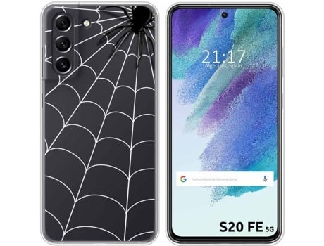 Carcasa Samsung Galaxy S21 FE 5G TUMUNDOSMARTPHONE Araña Multicolor