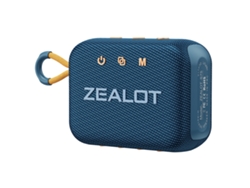Altavoz Bluetooth Portátil Zealot S75 5.2, Resistente Al Agua Ipx6, Sonido Envolvente De 10 W Para Camping Y Ciclismo.