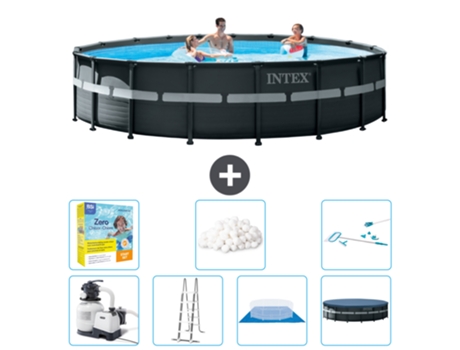 Piscina Tubular INTEX 26330GN-CB52 (26423 L - 549x132cm)