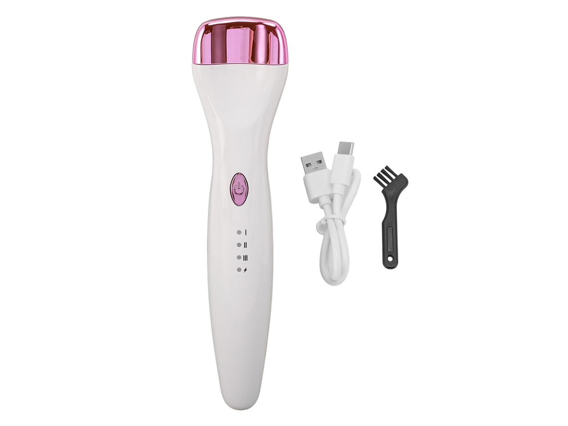 Cejillera De Pestañas Eléctrica Caliente Recargable Usb Type C De Larga Duración Para Mujer Blanco