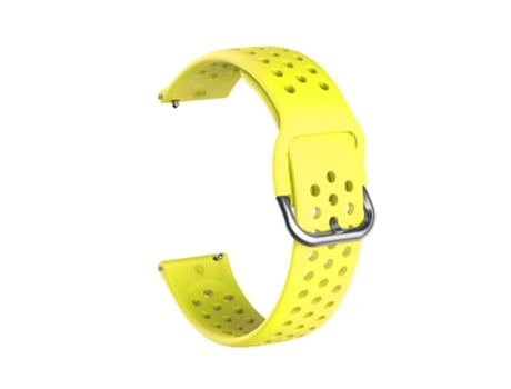 Correa de Silicona 22mm orificios redondos transpirables con pasador de liberación rápida para Samsung Galaxy Watch3 45mm SM-R840/Garmin Vivoactive...