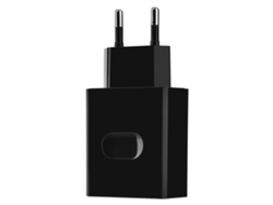 Cargador (puerto Usb Único De Carga Rápida) Estándar Europeo Qc3.0 (estándar Europeo Negro)