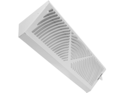 38 11,7 Rejilla De Ventilación De Suelo De Metal Blanco X Cm – Panel Difusor