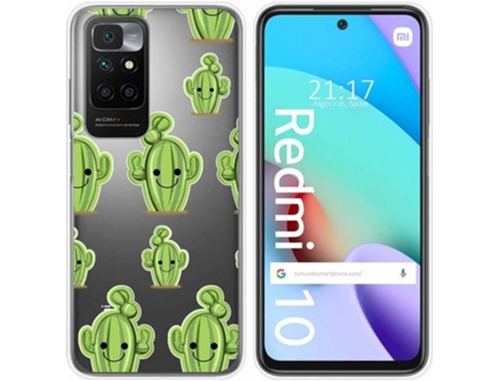 Carcasa Xiaomi Redmi 10 TUMUNDOSMARTPHONE Cactus Multicolor