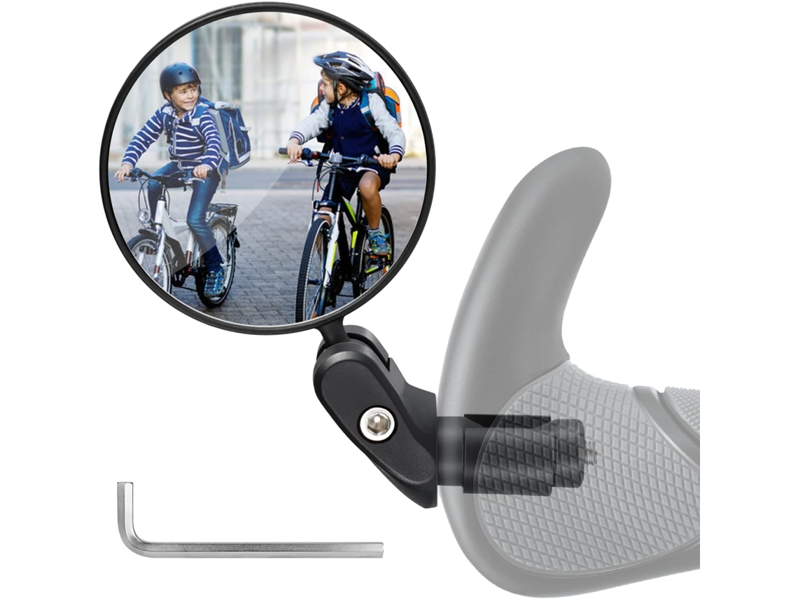 Espejo De Bicicleta Universal Ajustable 360° (1 Pieza)