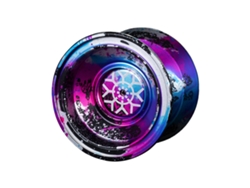 Yo-yo Metálico Resistente A Los Golpes, Juguete Interactivo, Regalo Para Niños Principiantes, Azul Con Cuerda, 105 Cm