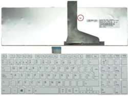 Teclado para Portátil Toshiba Satellite L850, L950 C855 Pscbye-04500Rit Blanco