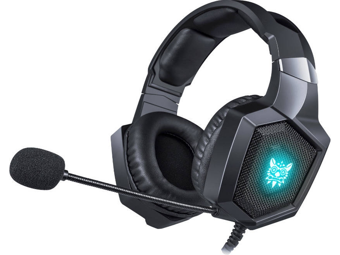 Auriculares Cableado ONIKUMA K8 (On ear-Microfone-Noise Cancellation-Negro)
