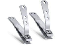 Tijeras De Uñas De Acero Inoxidable Duraderas (2 Unidades) Para Dedos De Manos Y Pies, Para Niños Y Adultos.