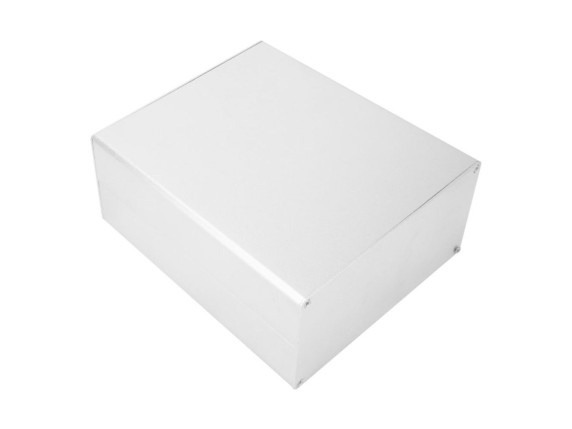 Caja de refrigeración de aluminio 2026as para placas de circuitos de proyectos electrónicos DIY, 80x160x180 mm