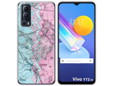 Carcasa Vivo Y52 5G TUMUNDOSMARTPHONE Dibujos Multicolor