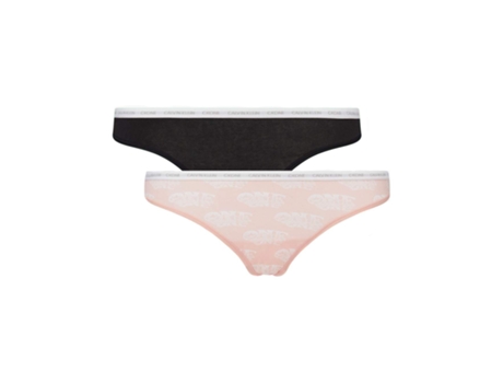 Pack 2 Bragas CALVIN KLEIN (S - Algodón - Negro)