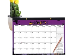 Calendario De Pared Mensual 2025-2026 - 18 Calendarios De De Julio De 2025 A Diciembre De 2026 Con Fechas
