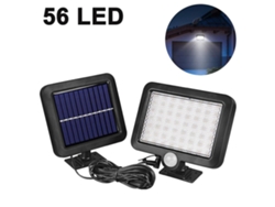 Omni-luz De Pared Solar Inducida Dividida Ip65 Impermeable, Ajustable Para Jardín, Garaje, Camino, Patio, Balcón