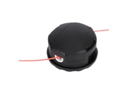 Cabezal Desbrozador De Césped, Herramienta De Jardinería, De Plástico Negro Duradero.