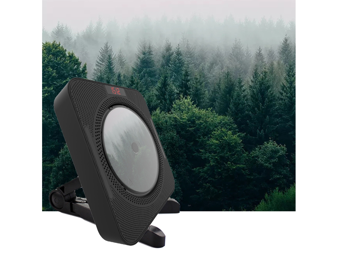 Reproductor De Cd Portátil Yhs-08c Con Bluetooth, Radio Fm, Control Remoto Y Pantalla Led.