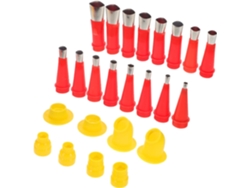 Kit Herramientas Calafateo Inoxidable Boquillas Base