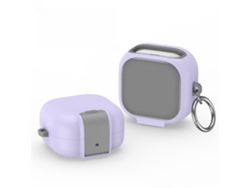 Funda protectora para auriculares Samsung Galaxy Buds4 Pro, protección completa / 1 pieza (morado) Czhhmart