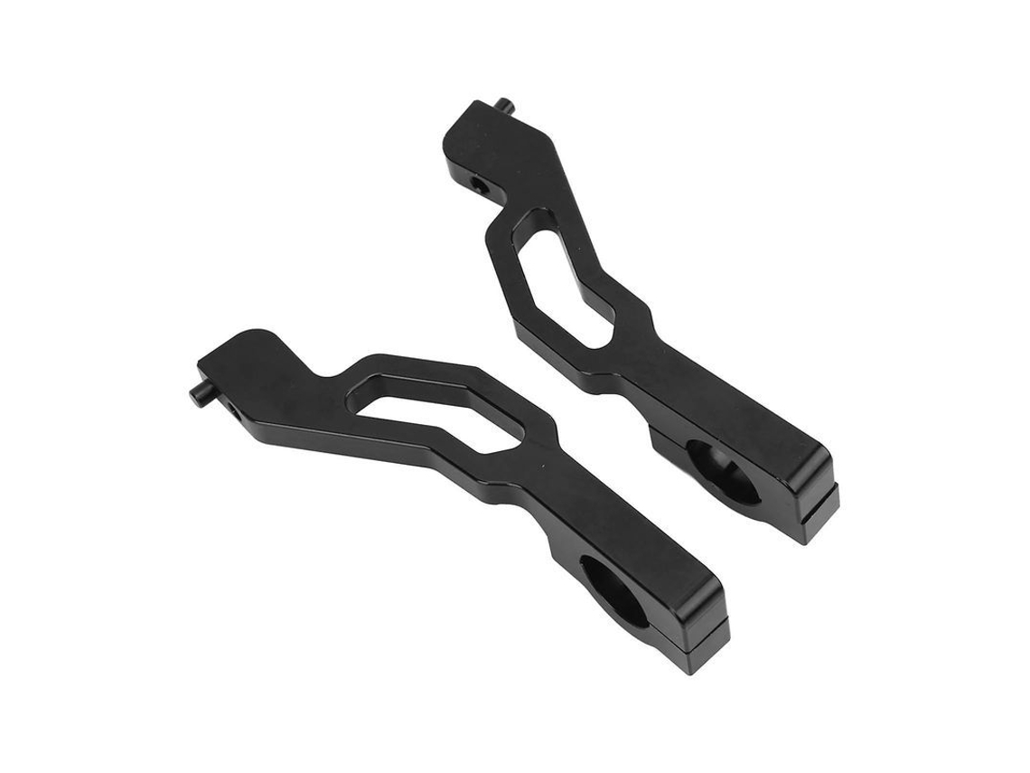 Kit soportes montaje guardamanos Sentinel aluminio para motonieve Polaris 600/800/850. Negro.