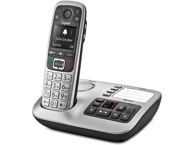 Teléfono Fijo GIGASET E560A Plata