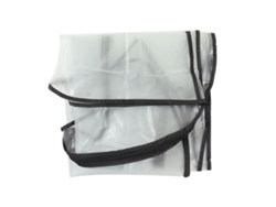 Capucha Impermeable Transparente Plegable De Pvc Para Bolso - Protector Práctico