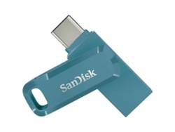 Pen Drive Sandisk Ultra Dual Drive Go 128 Go Usb Tipo C Y Tipo A Velocidad Hasta 400 Mo/s