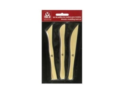 Tekes para Modelar Palitos de Madera Arcilla SIO Compuesto por 3 Piezas