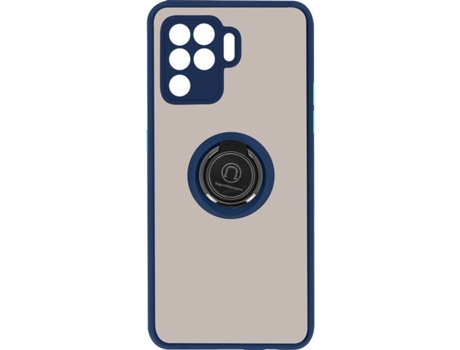 Carcasa Oppo A94 5G AVIZAR Anillo de Soporte Azul